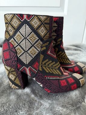 Rampage boho needle point ankle boot